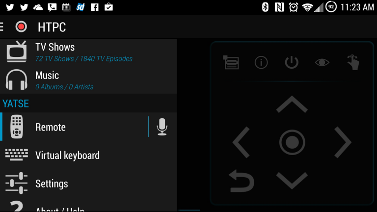 Control XBMC from Tasker