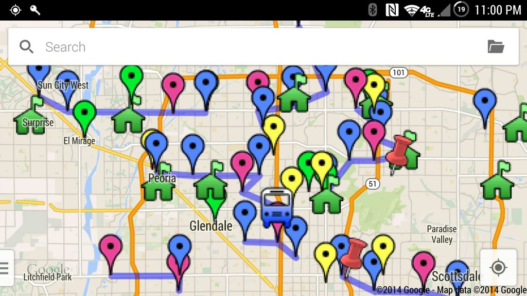 Google My Maps on Android