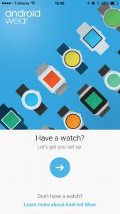Android Wear on iOS