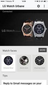 Android Wear on iOS Watch Faces
