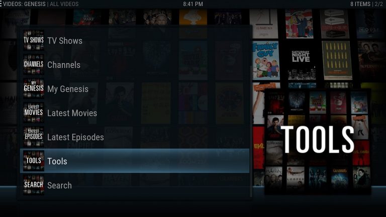 Kodi Genesis Tools