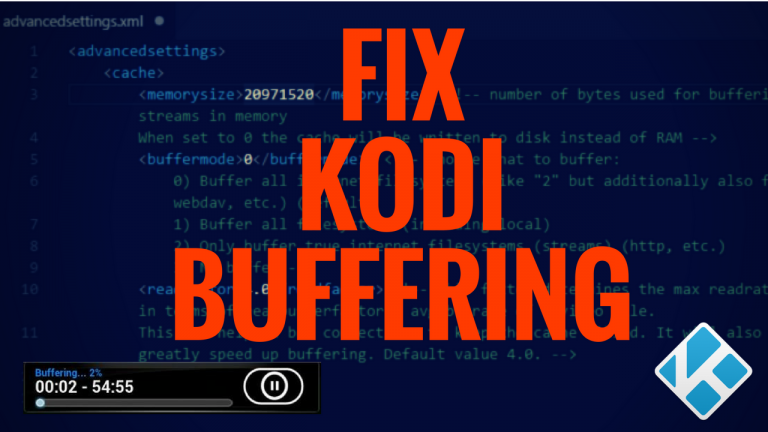 Fix Kodi Buffering