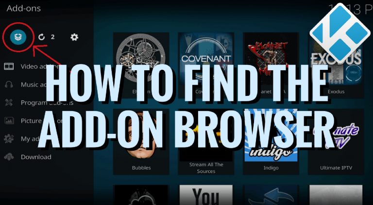 Kodi Add-on Browser