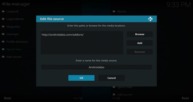 Androidaba File Source