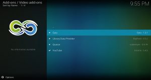 Gaia Kodi add-on