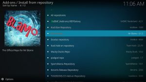 Install Add-ons from Blamo Repo