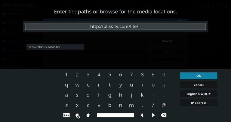 Bliss Lite File Source URL