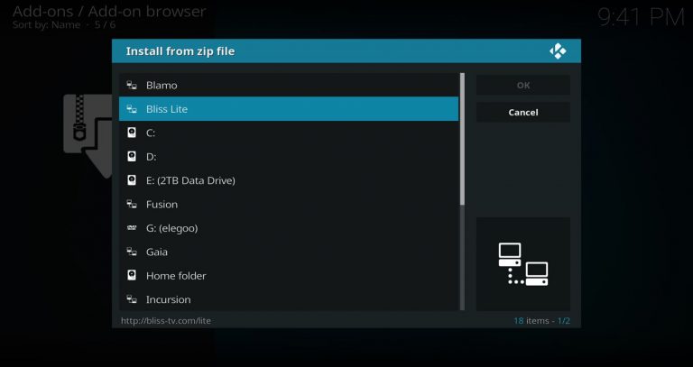 Install Bliss Lite Repo from Zip