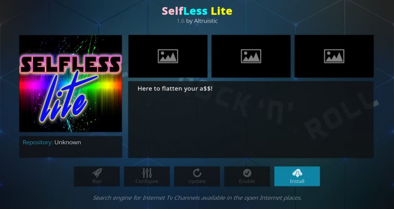Selfless Lite Install