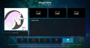 Install Magicality Add-on