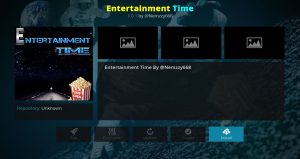 Install Entertainment Time Add-on