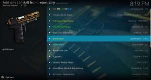Install from Repo Golden Gun