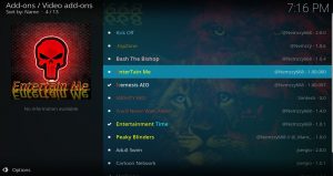 Entertain Me Kodi Add-on