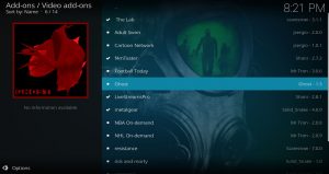 Ghost Kodi Add-on