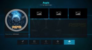 Install Aspis Kodi Add-on