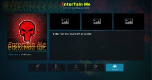 Install Entertain Me Kodi Add-on