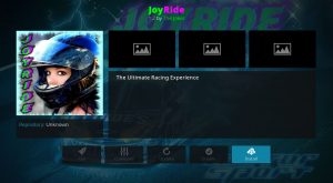 Install JoyRide Kodi Add-on