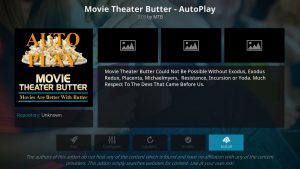 Install Movie Theater Butter