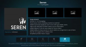 Install Seren Kodi Add-on