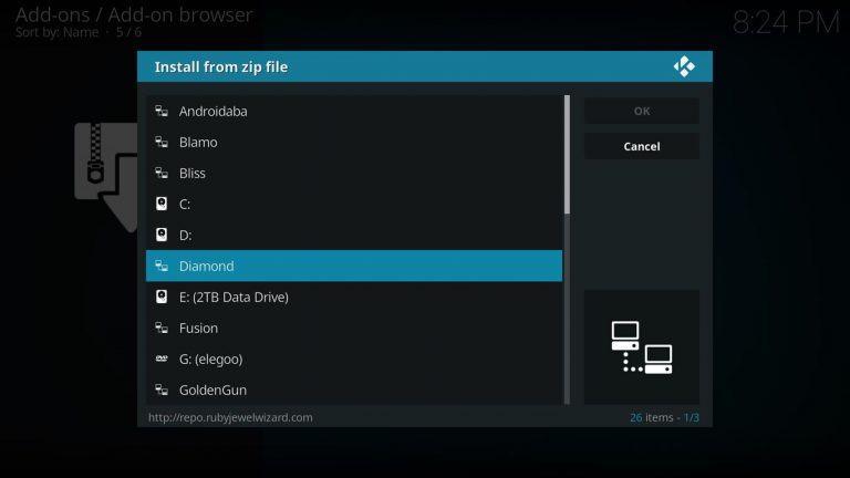 Install from Diamond Repo