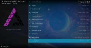 Triangulum Kodi Add-on