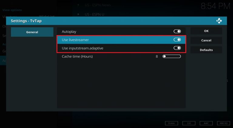 Use Livestreamer and Inputstream.adapative