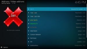 Gen-X Kodi Add-on