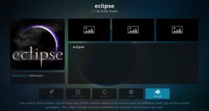 Install Eclipse Kodi Add On