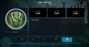 Install Loki Add On