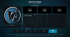 Install Watch Dogs Kodi Add On