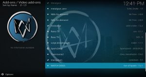 Watch Dogs Kodi Add On