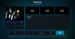 Install Galactus Add On