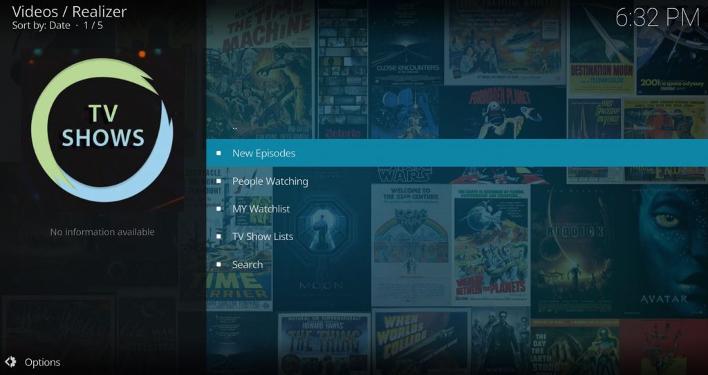 Real Debrid TV Show Lists