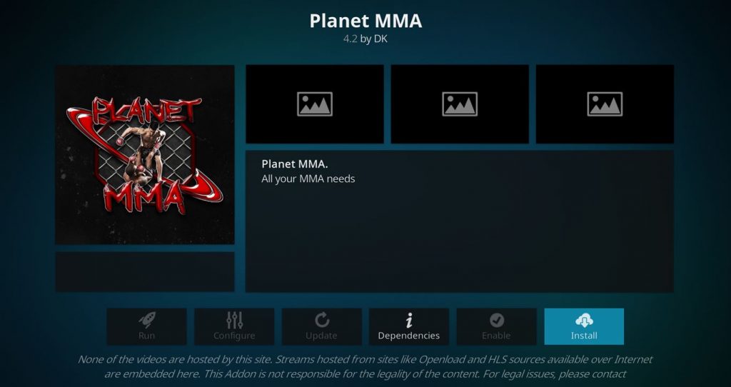 Install Planet MMA