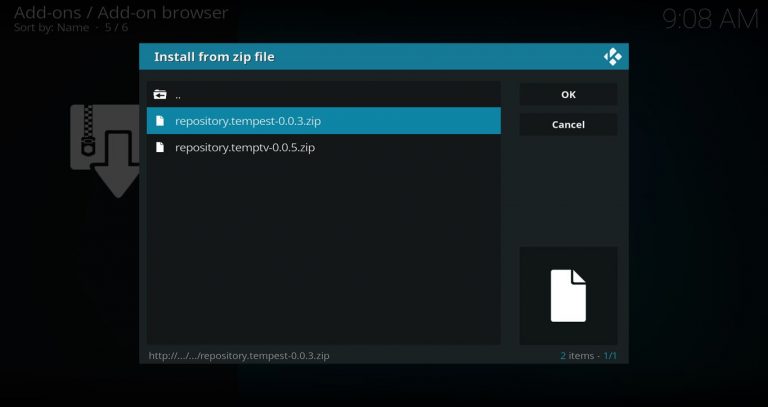 Tempest Repo Zip File