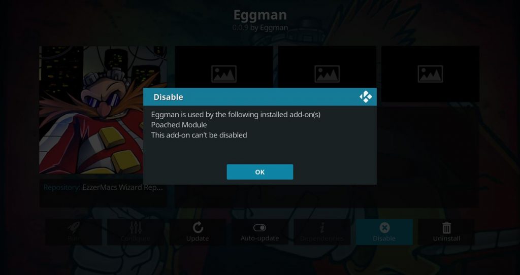Can't Uninstall Or Disable A Kodi Repo