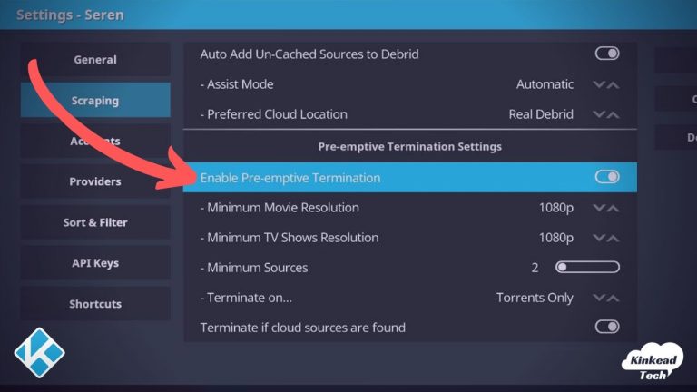 Preemptive Termination In Kodi Add Ons