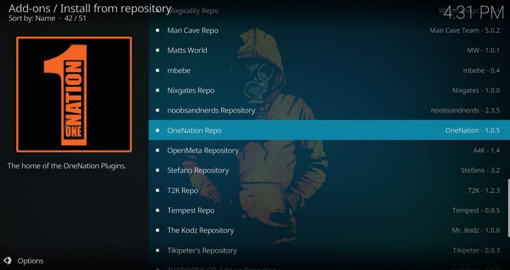 Install From OneNation Repo