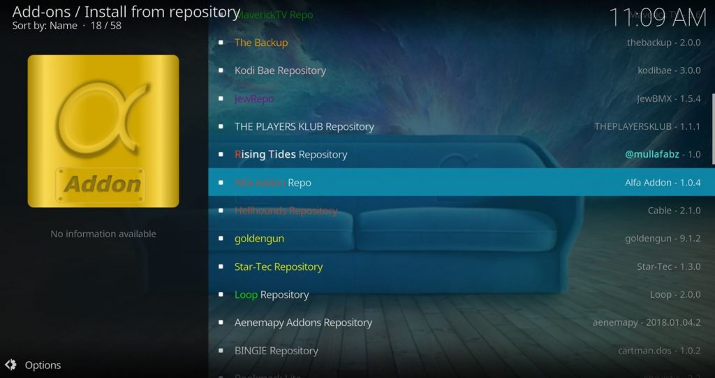 Install From AlfaAddon Repo
