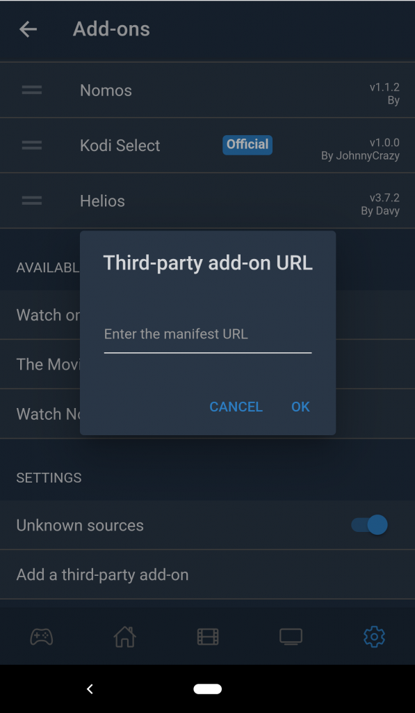 Wako Third-party Add-on URL