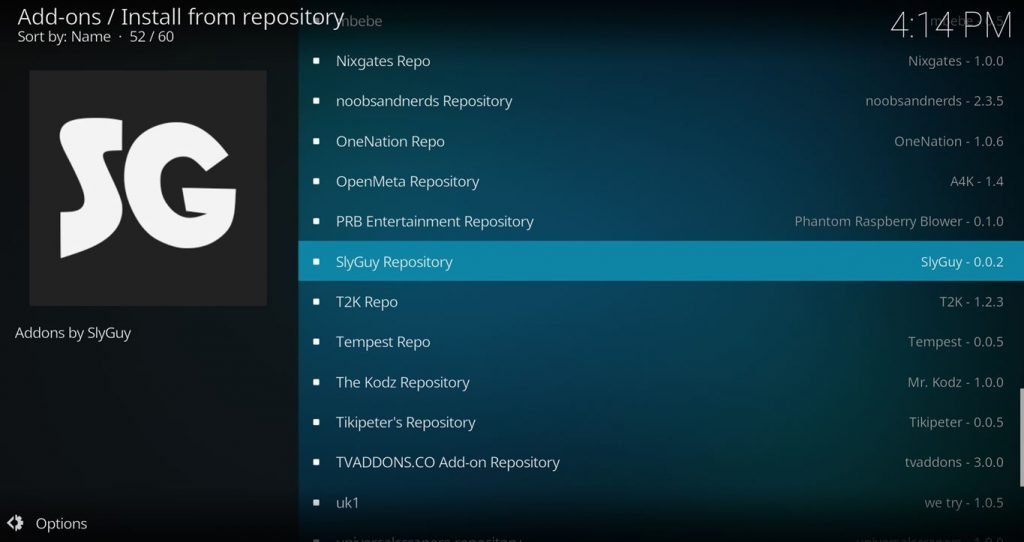 Install From SlyGuy Repo
