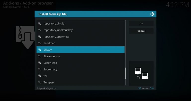 Install Zip From SlyGuy File Source
